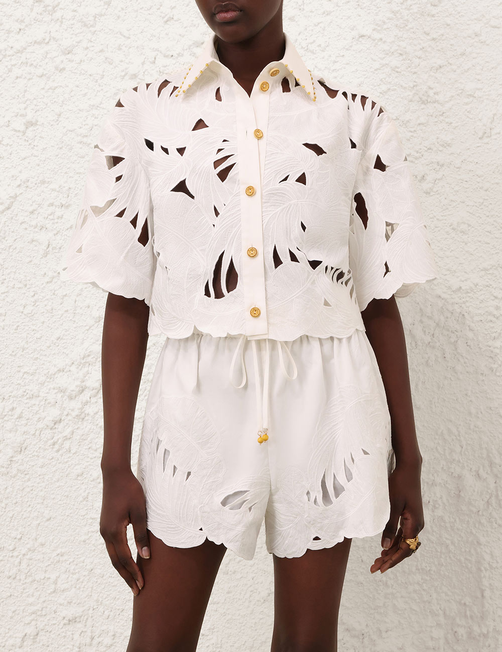 [Zimmermann] Shirts Long Sleeve FW26 9047TSS263IVO