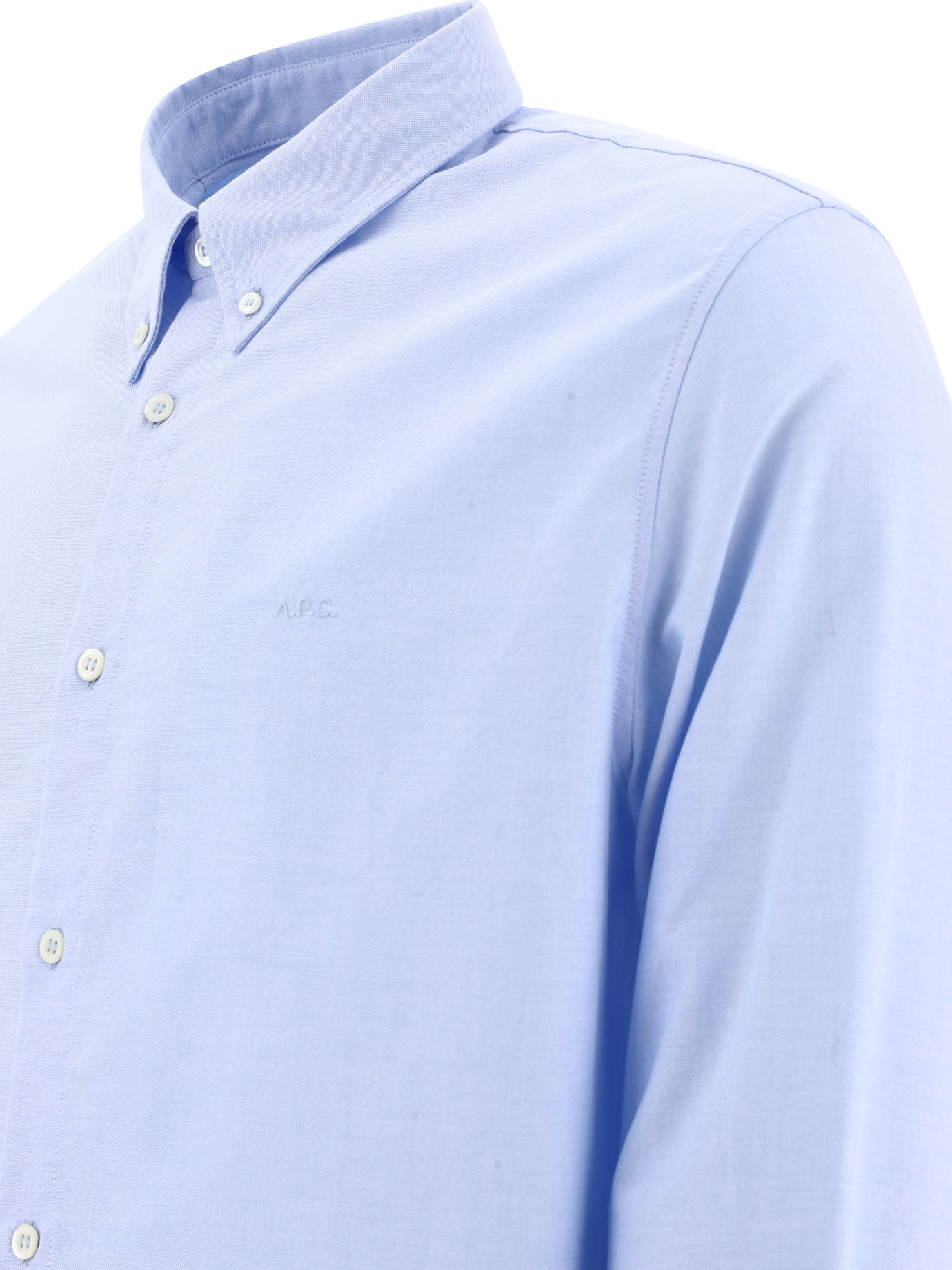 [A.P.C.] Shirts Long Sleeve SS26 COECK-H12499IAB