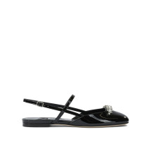 [Jimmy Choo] Sandals SS26 BELINDA SB FLATPATBLACK