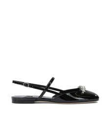 [Jimmy Choo] Sandals SS26 BELINDA SB FLATPATBLACK