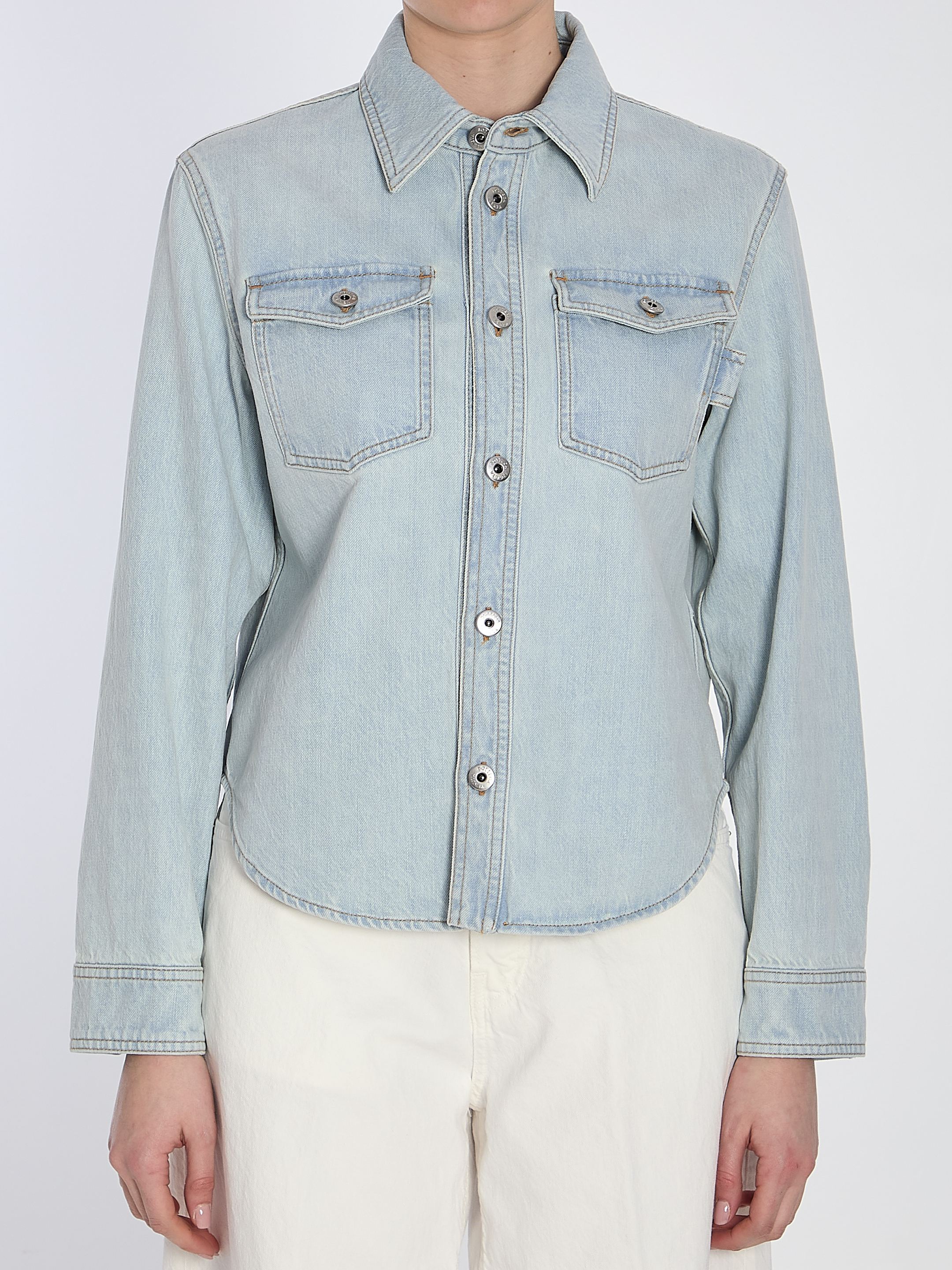 [Bottega Veneta] Shirts Long Sleeve FW25 813498_V4ZR0_4132