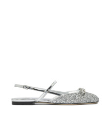 [Jimmy Choo] Sandals SS26 BELINDA SB FLATJDPSILVER/SILVER