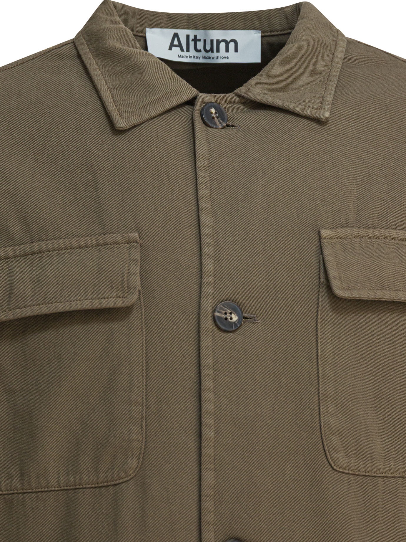[Altum] Jacket SS26 OVERSHIRT01MILITARY