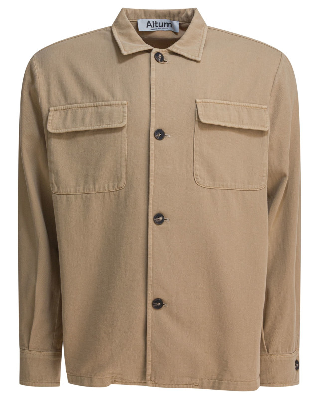 [Altum] Jacket SS26 OVERSHIRT01MARZIPAN