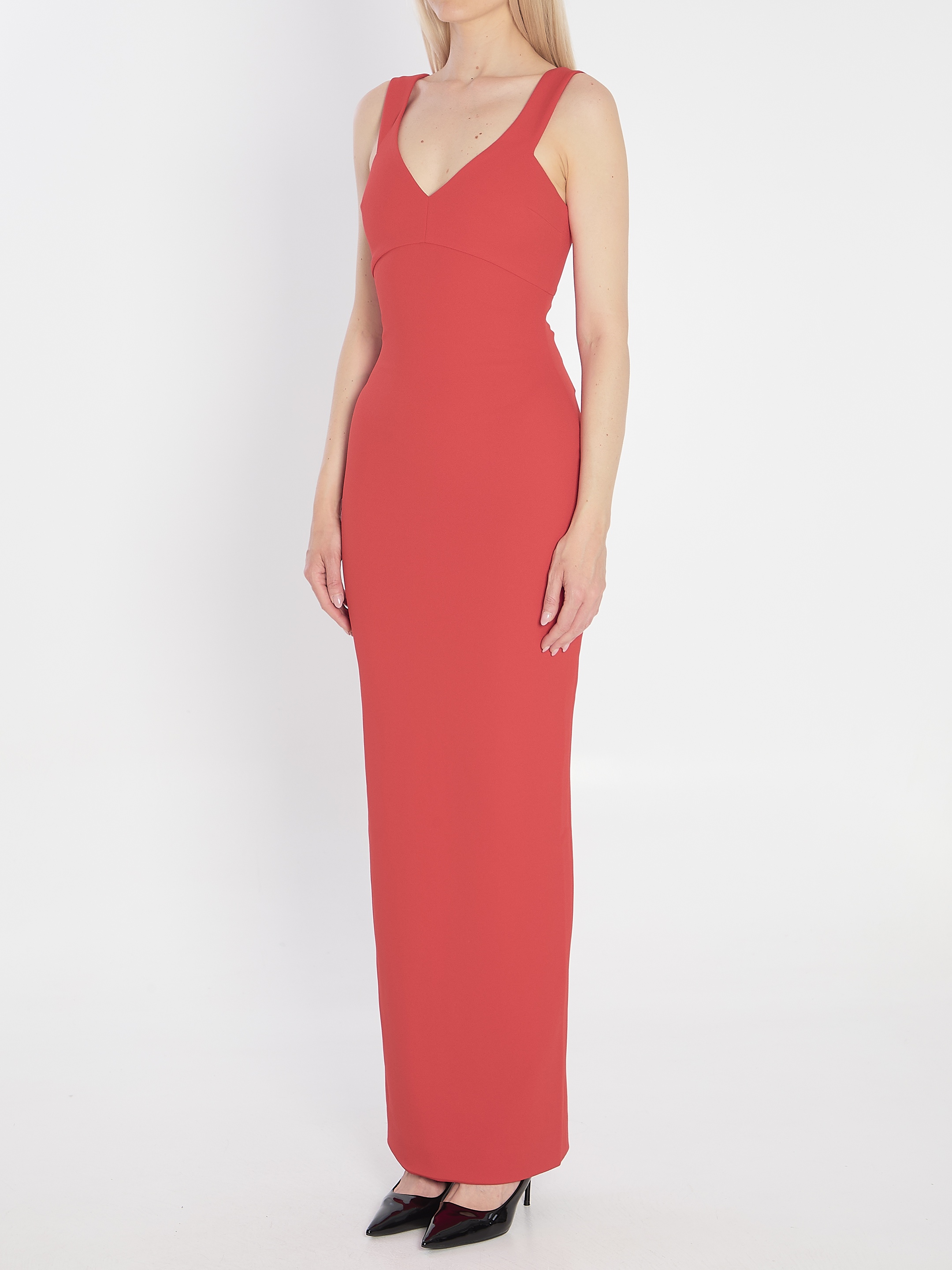 [Solace London] Sleeveless dress FW25 OS44044__RED