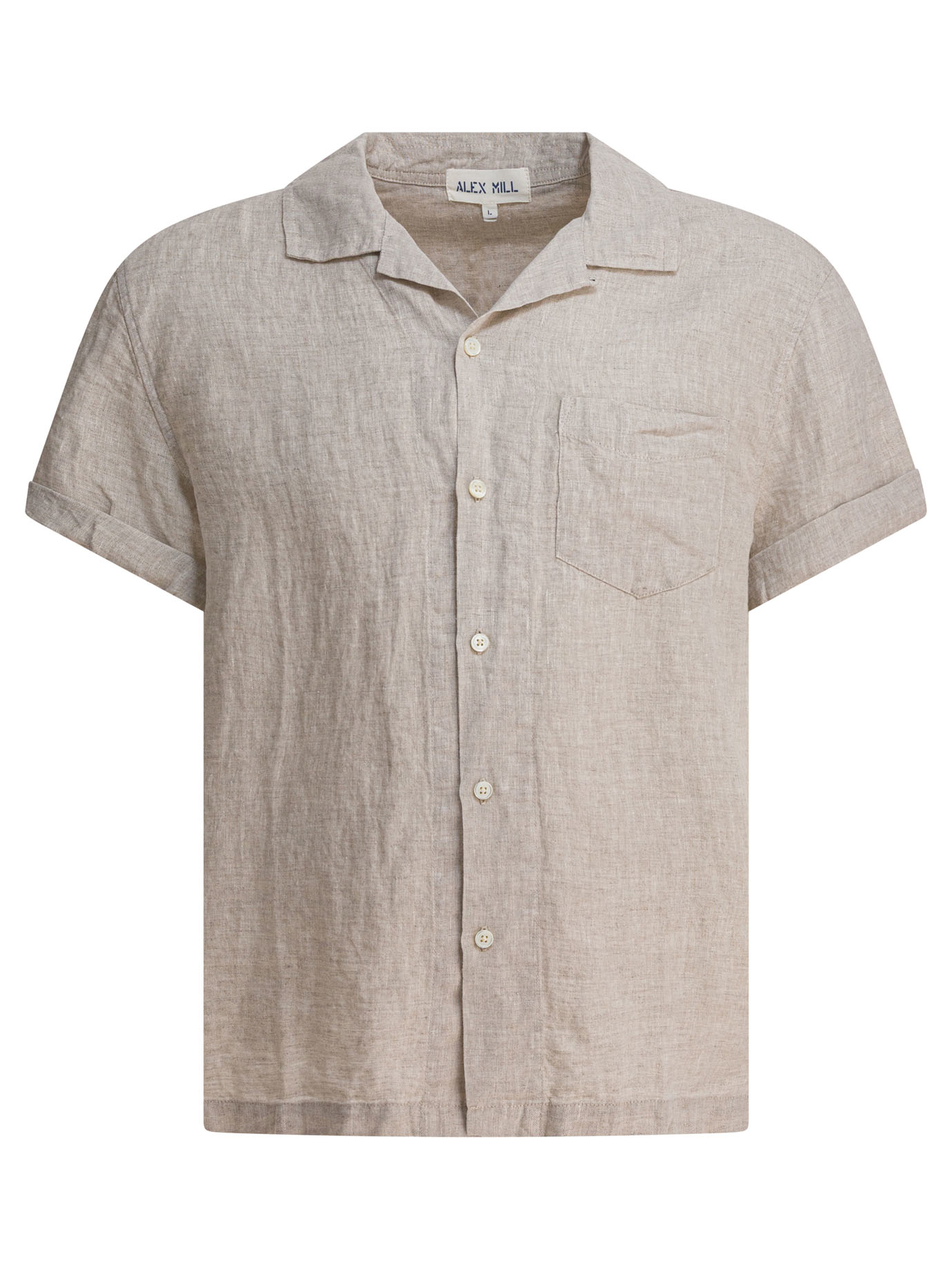 [Alex Mill] Shirts Short Sleeve SS26 234-MS035-3139FLAX