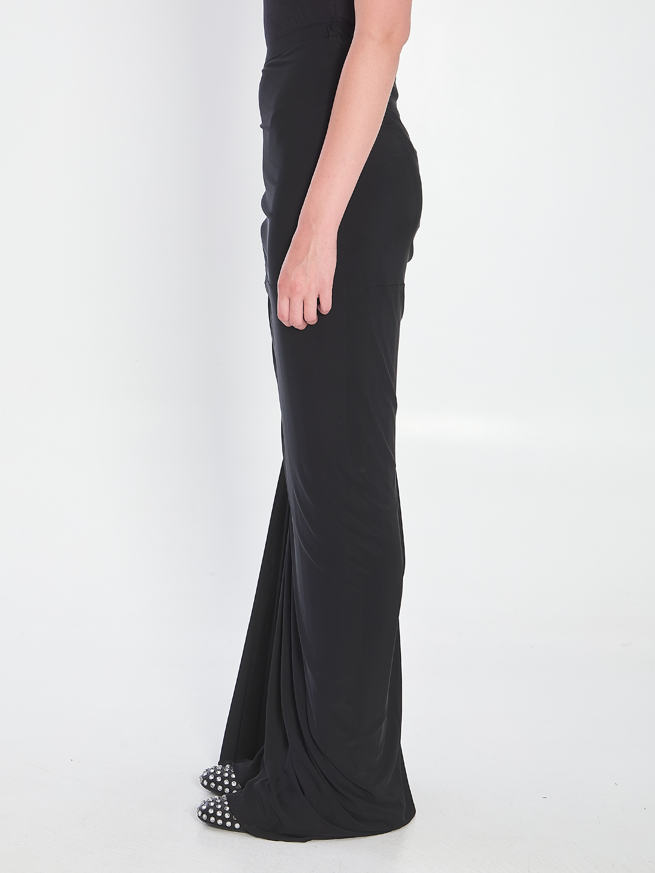 [Alaia] Long skirt FW25 AA9J2378J050B__995