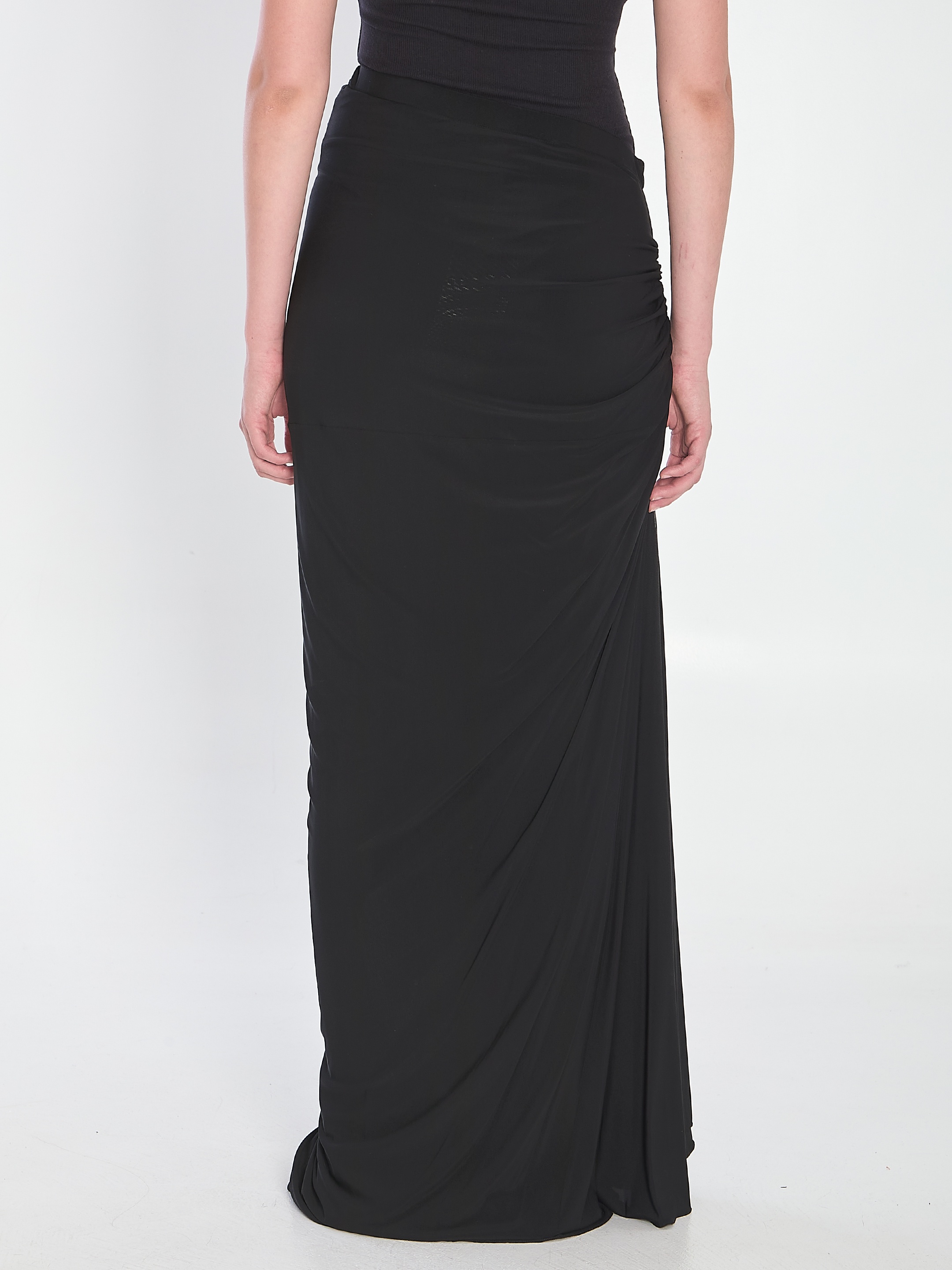 [Alaia] Long skirt FW25 AA9J2378J050B__995