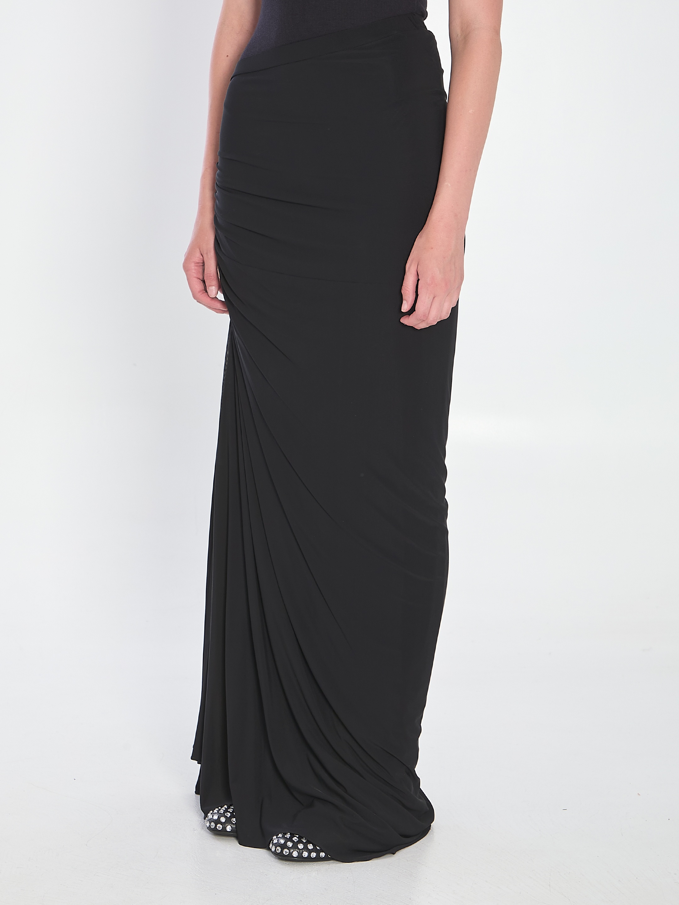[Alaia] Long skirt FW25 AA9J2378J050B__995