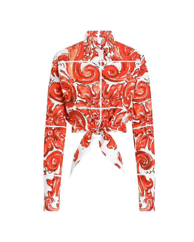 [Dolce & Gabbana] Shirts Long Sleeve FW26 F5S65TGDDRDS9000