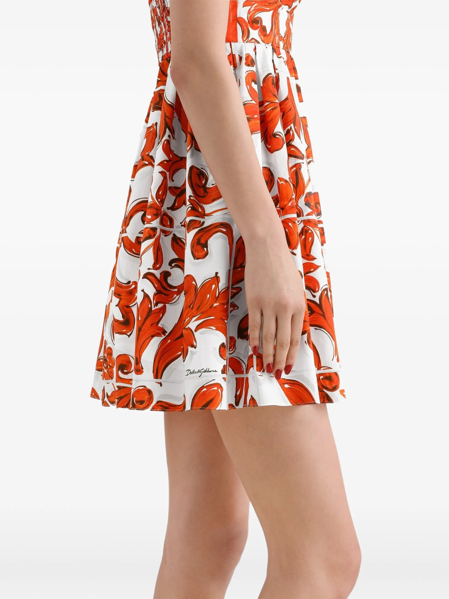 [Dolce & Gabbana] Sleeveless dress FW26 F6UT1TGDDRLS9000