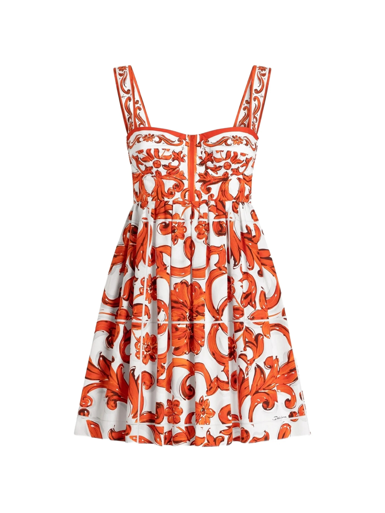 [Dolce & Gabbana] Sleeveless dress FW26 F6UT1TGDDRLS9000