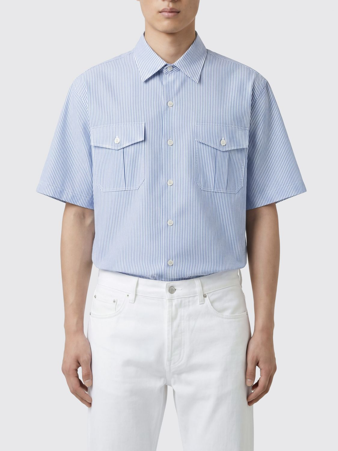 [MM6 Maison Margiela] Shirts Short Sleeve SS26 SH2DR0006M35874 001F
