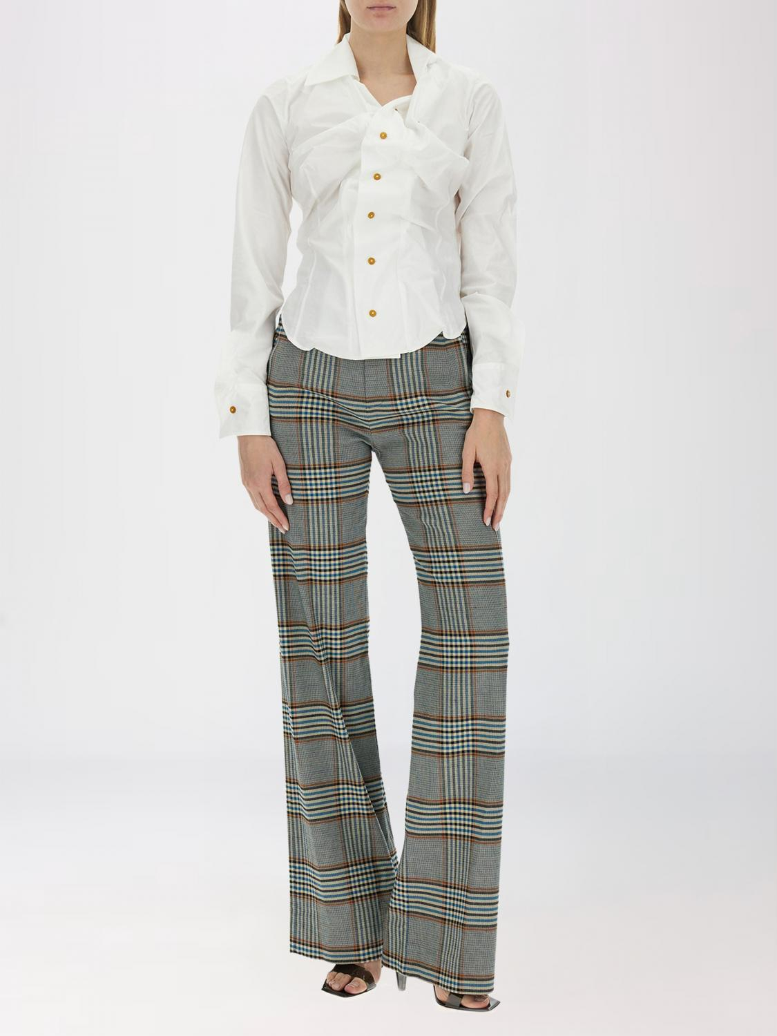 [Vivienne Westwood] Shirts Long Sleeve SS26 1501000CW009Q A401