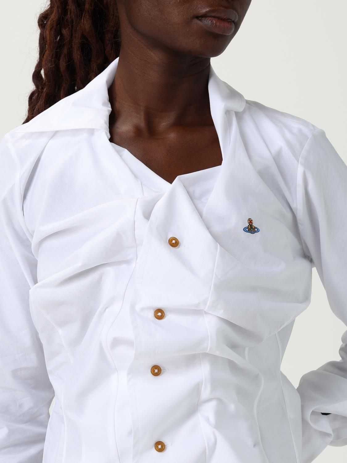 [Vivienne Westwood] Shirts Long Sleeve SS26 1501000CW009Q A401