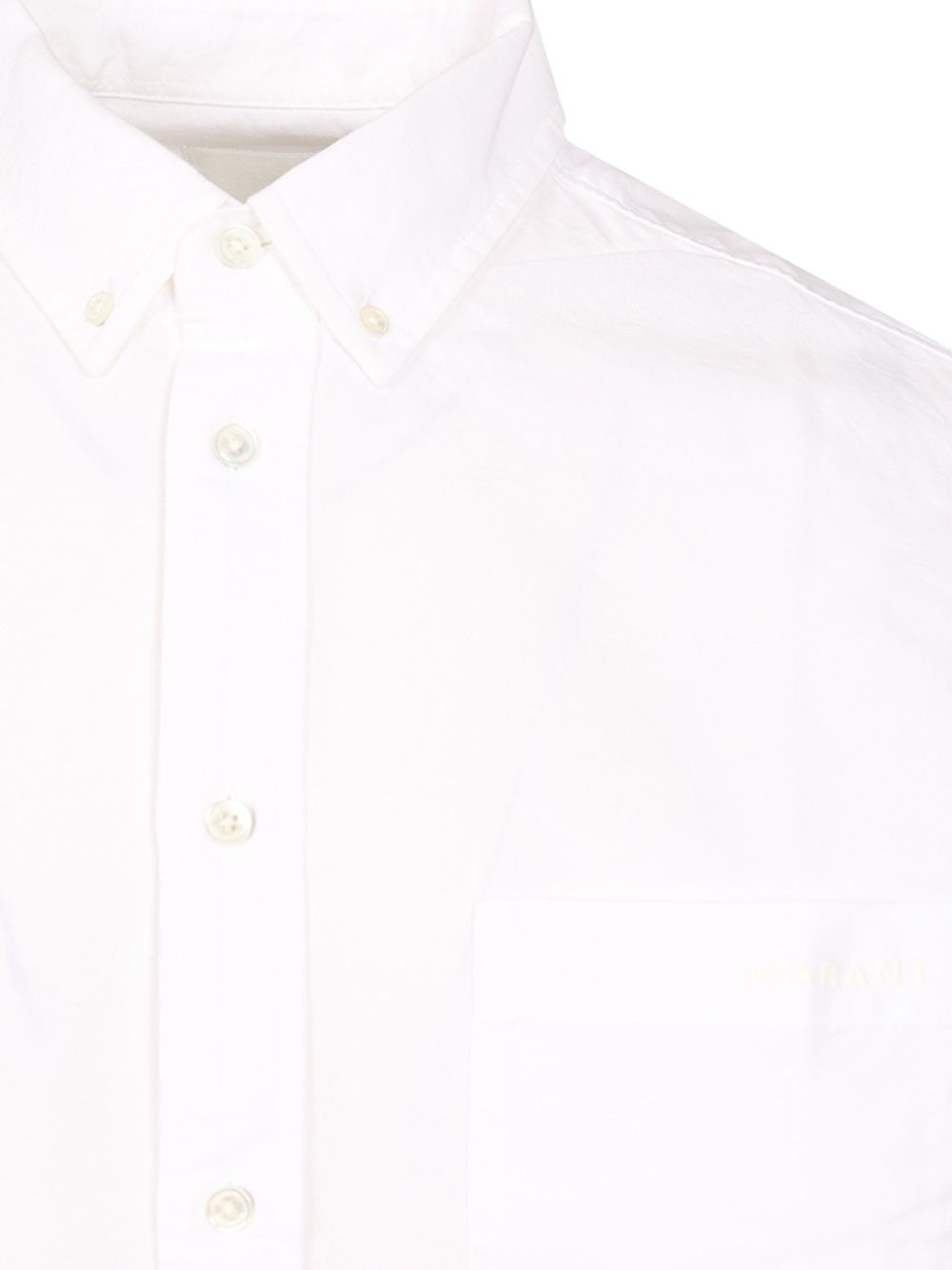 [MARANT] Shirts Long Sleeve FW25 24PCH0041HA-B1I14H20WH