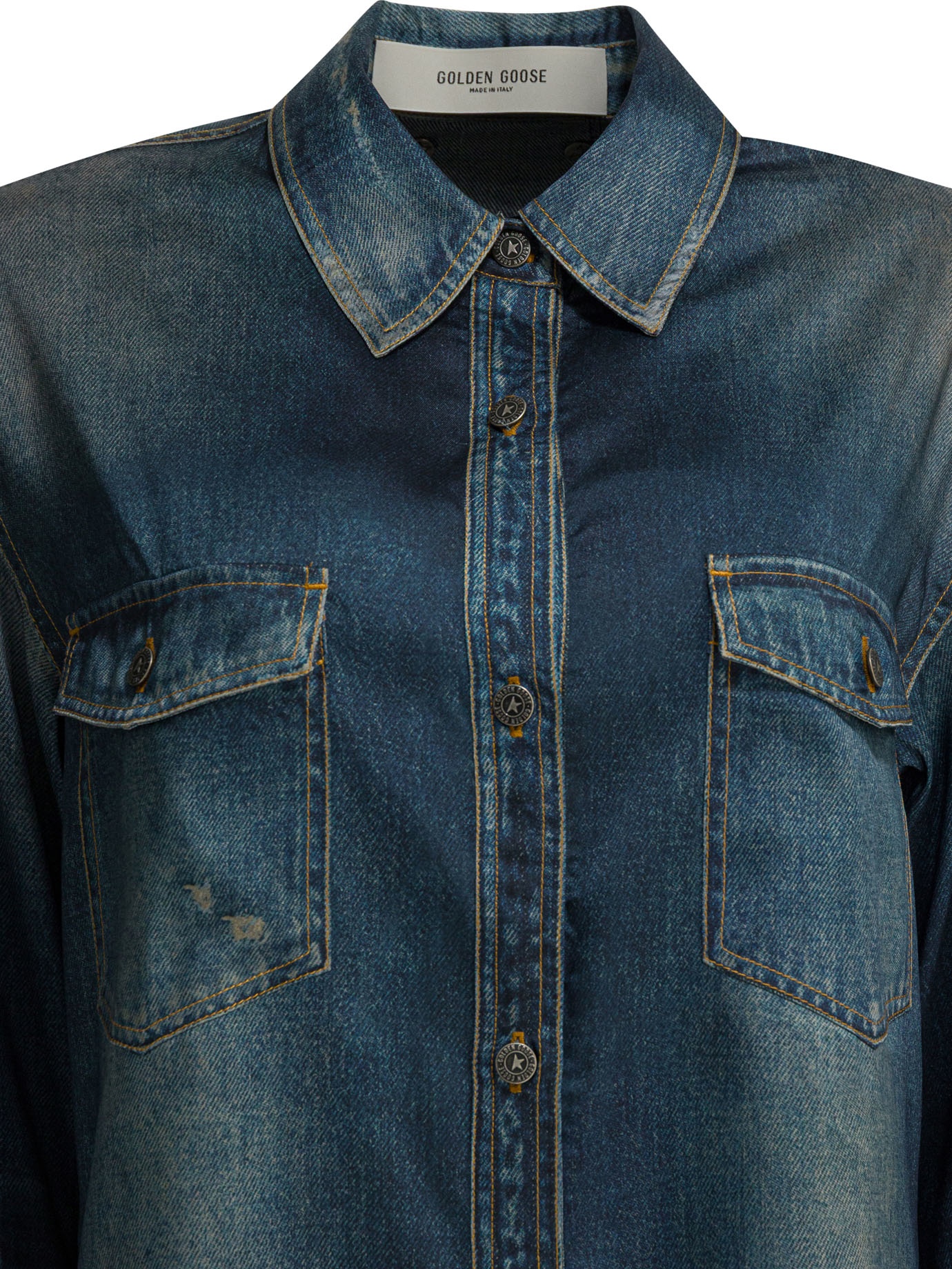 [Golden Goose] Shirts Long Sleeve SS26 GWP02525P00240650100_X