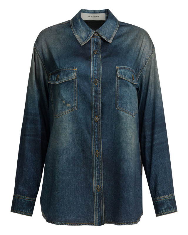 [Golden Goose] Shirts Long Sleeve SS26 GWP02525P00240650100_X