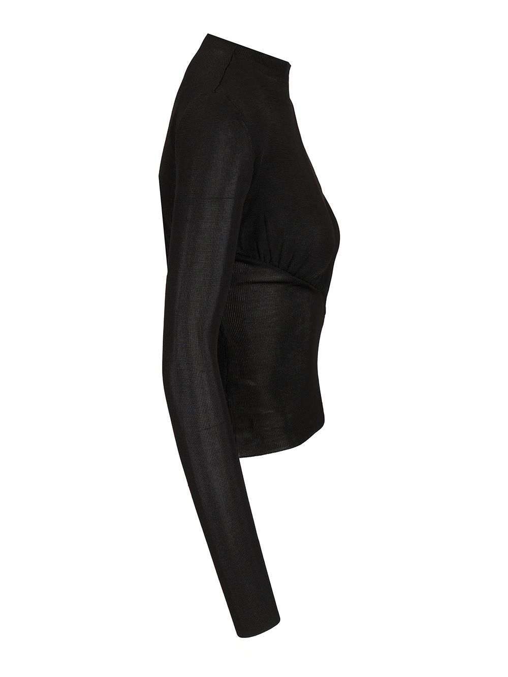 [Self-portrait] T-shirts Long Sleeve FW25 PF25-086T-BBLACK