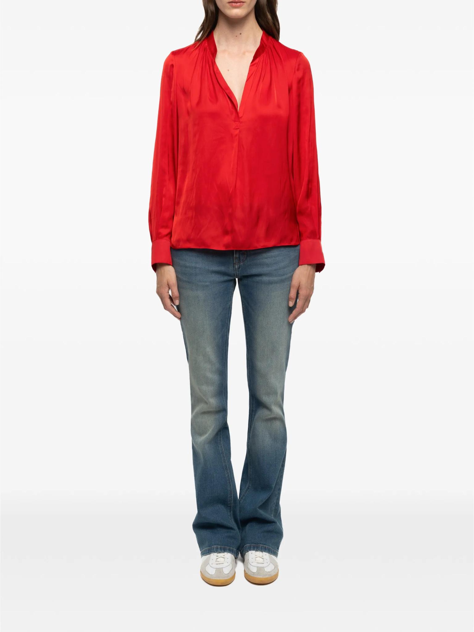 [ZADIG&VOLTAIRE] Shirts Long Sleeve FW26 WWSH00021