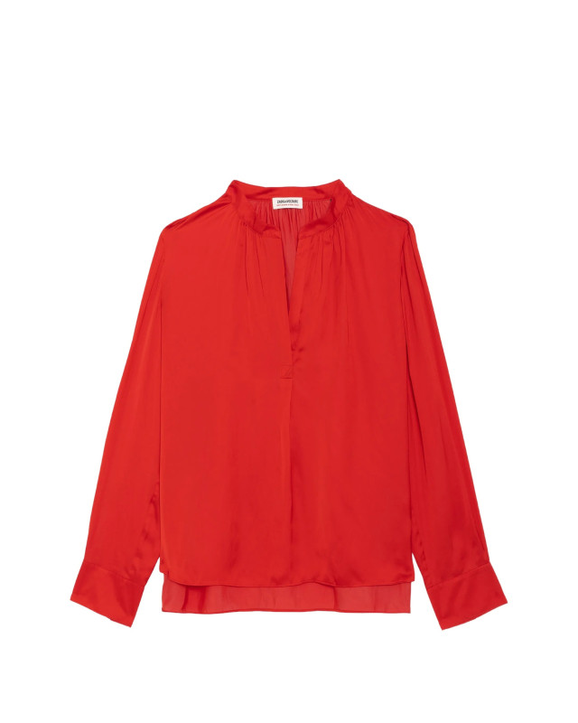[ZADIG&VOLTAIRE] Shirts Long Sleeve FW26 WWSH00021