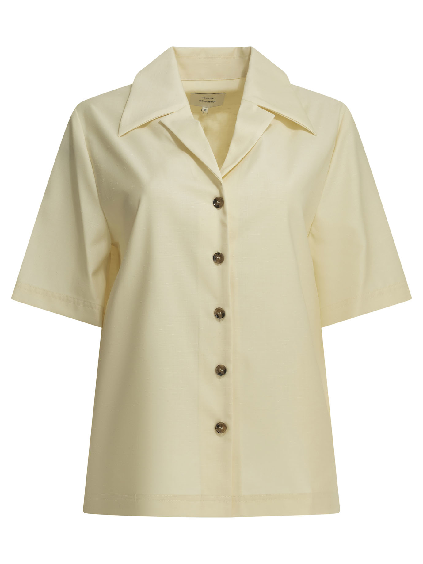 [LouLou De Saison] Shirts Short Sleeve SS26 BOAIVORY