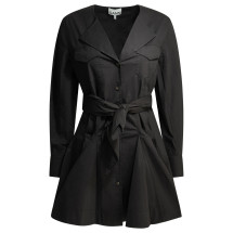 [GANNI] Long sleeve dress SS26 A1030479099