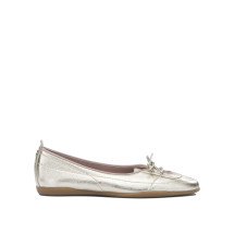 [Halmanera] Flat shoes SS26 JANA04METALLIC PLATINO
