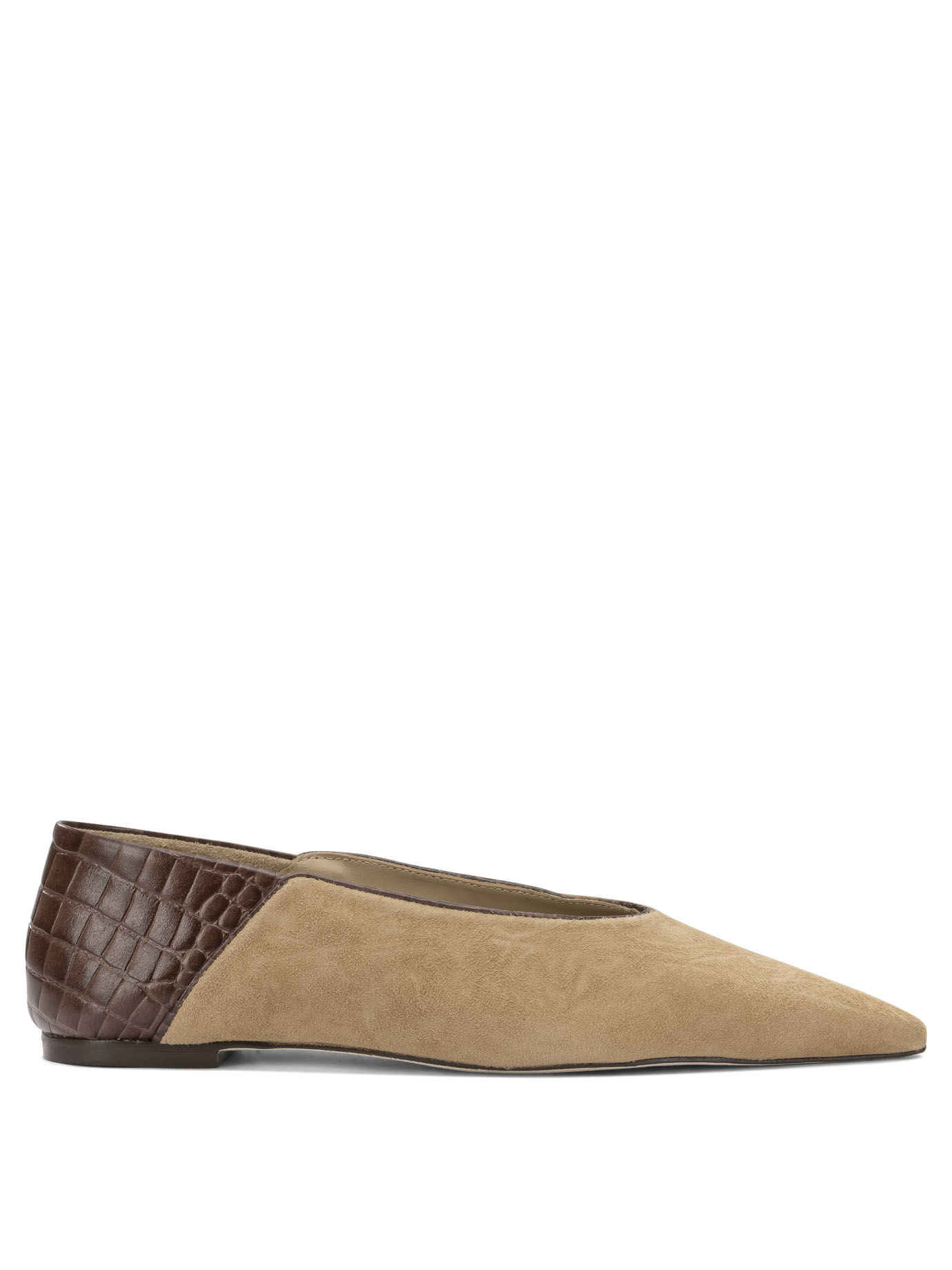 [Ammb Milano] Flat shoes SS26 7110028NOBUCK CAMELCOCCO CAFFE