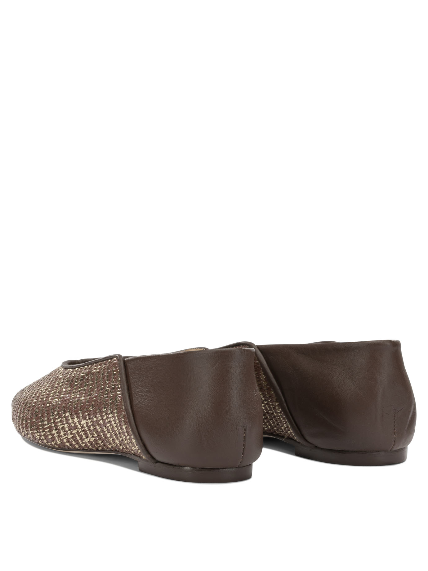 [Ammb Milano] Flat shoes SS26 7110028PALHA CAFFENAPPA CAFFE