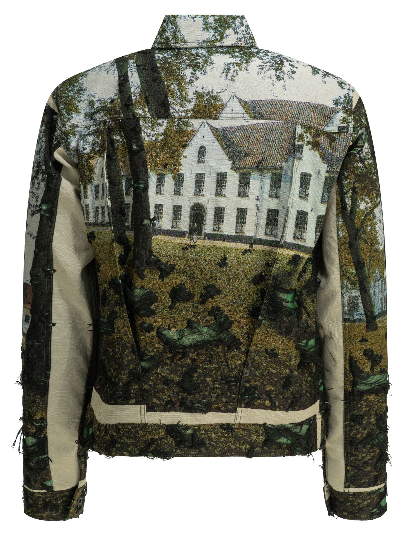 [Junya Watanabe MAN] Jacket SS26 WQ-J030-S261 GRN/BK/LGTBLU