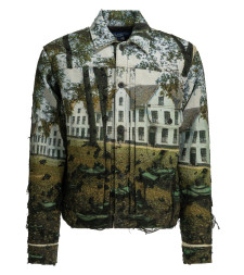 [Junya Watanabe MAN] Jacket SS26 WQ-J030-S261 GRN/BK/LGTBLU