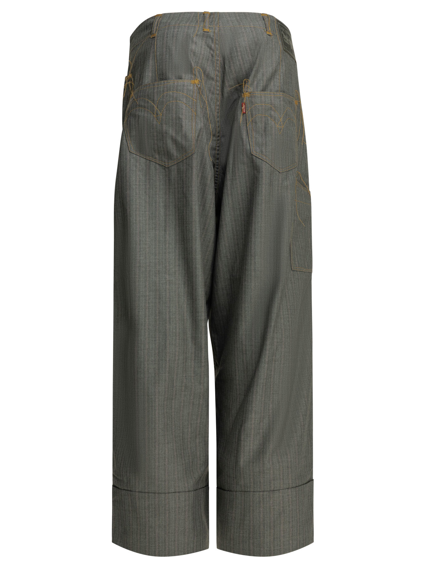[Junya Watanabe MAN] Trousers SS26 WQ-P205-S261 GRY/PNK/WHT