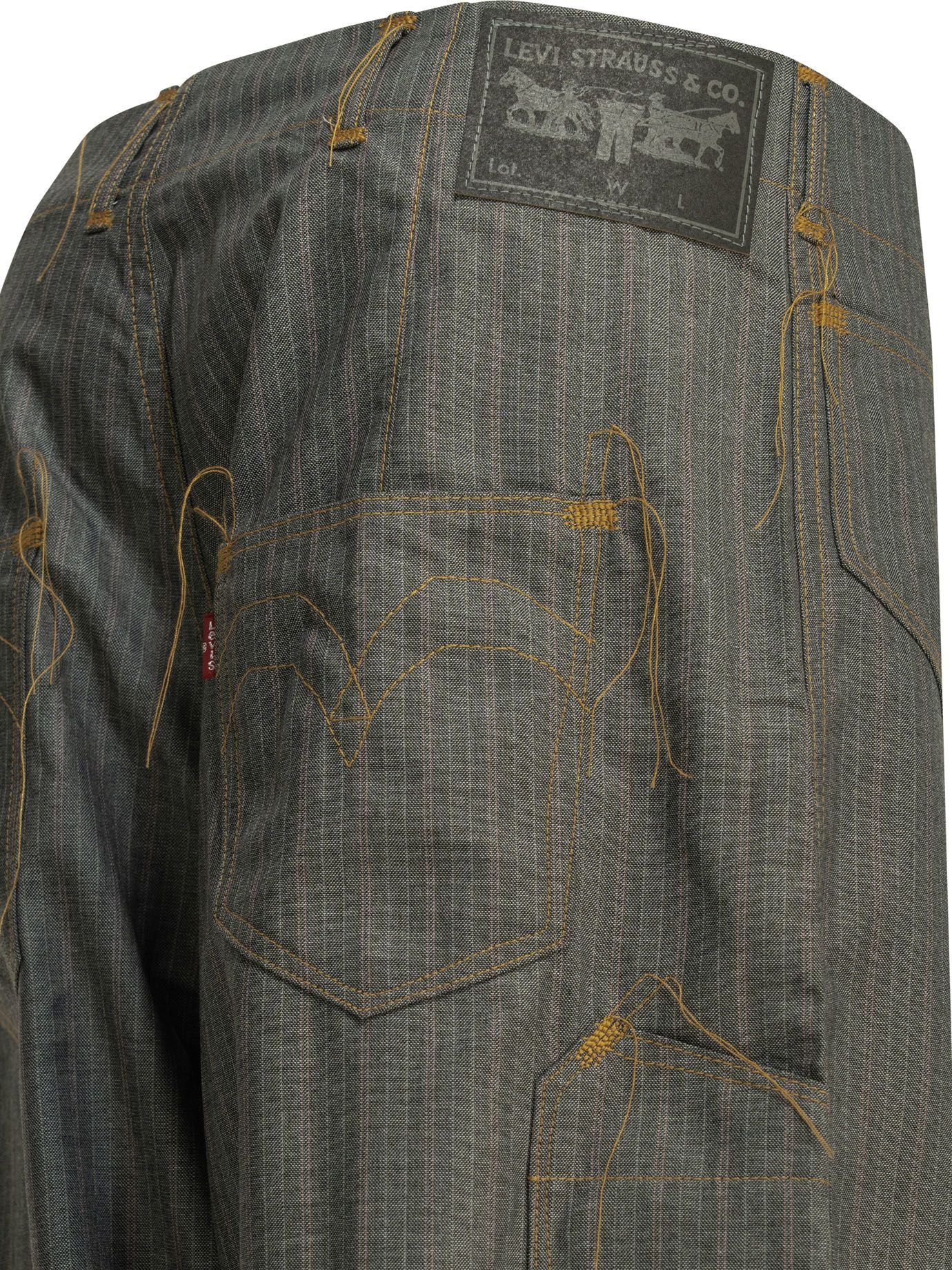 [Junya Watanabe MAN] Trousers SS26 WQ-P205-S261 GRY/PNK/WHT