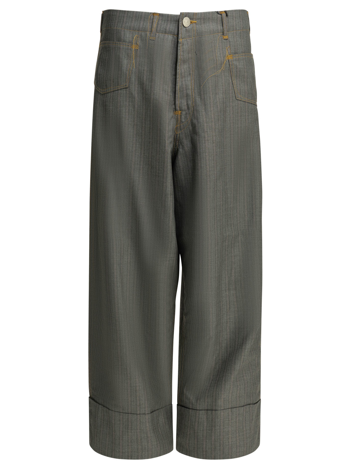 [Junya Watanabe MAN] Trousers SS26 WQ-P205-S261 GRY/PNK/WHT