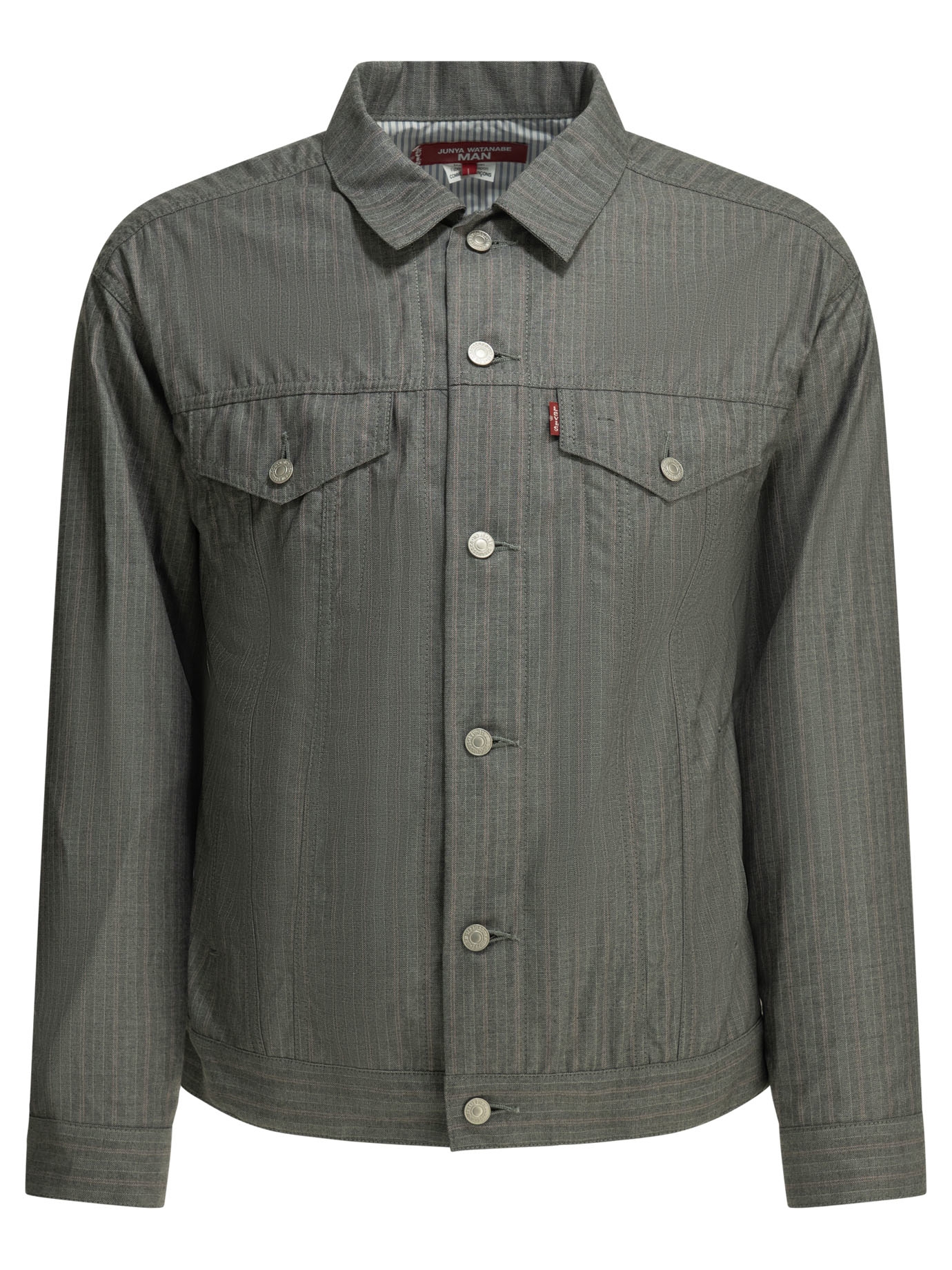 [Junya Watanabe MAN] Jacket SS26 WQ-J211-S261 GRY/PNK/WHT