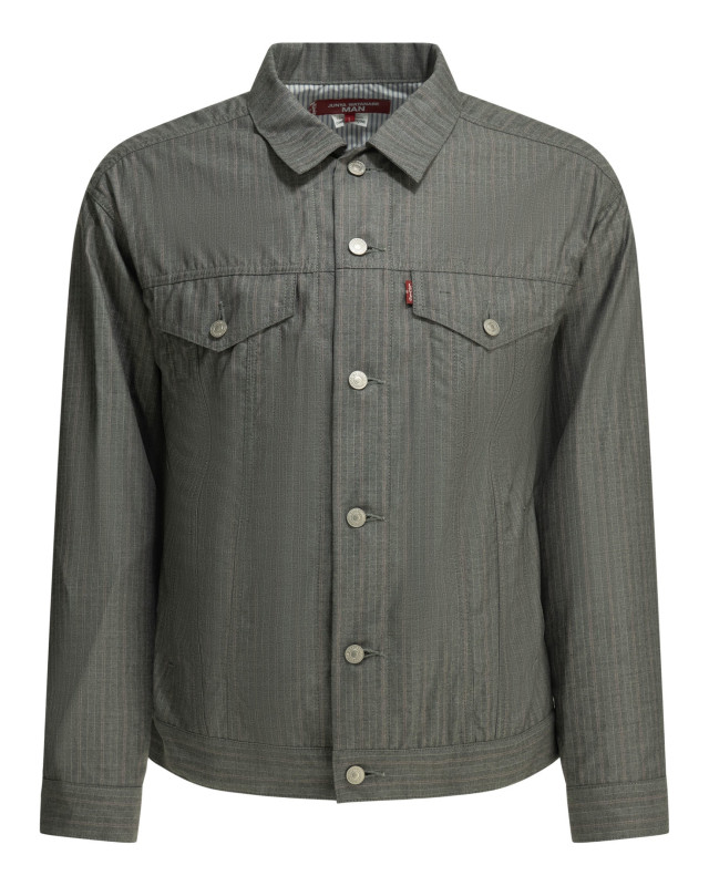 [Junya Watanabe MAN] Jacket SS26 WQ-J211-S261 GRY/PNK/WHT