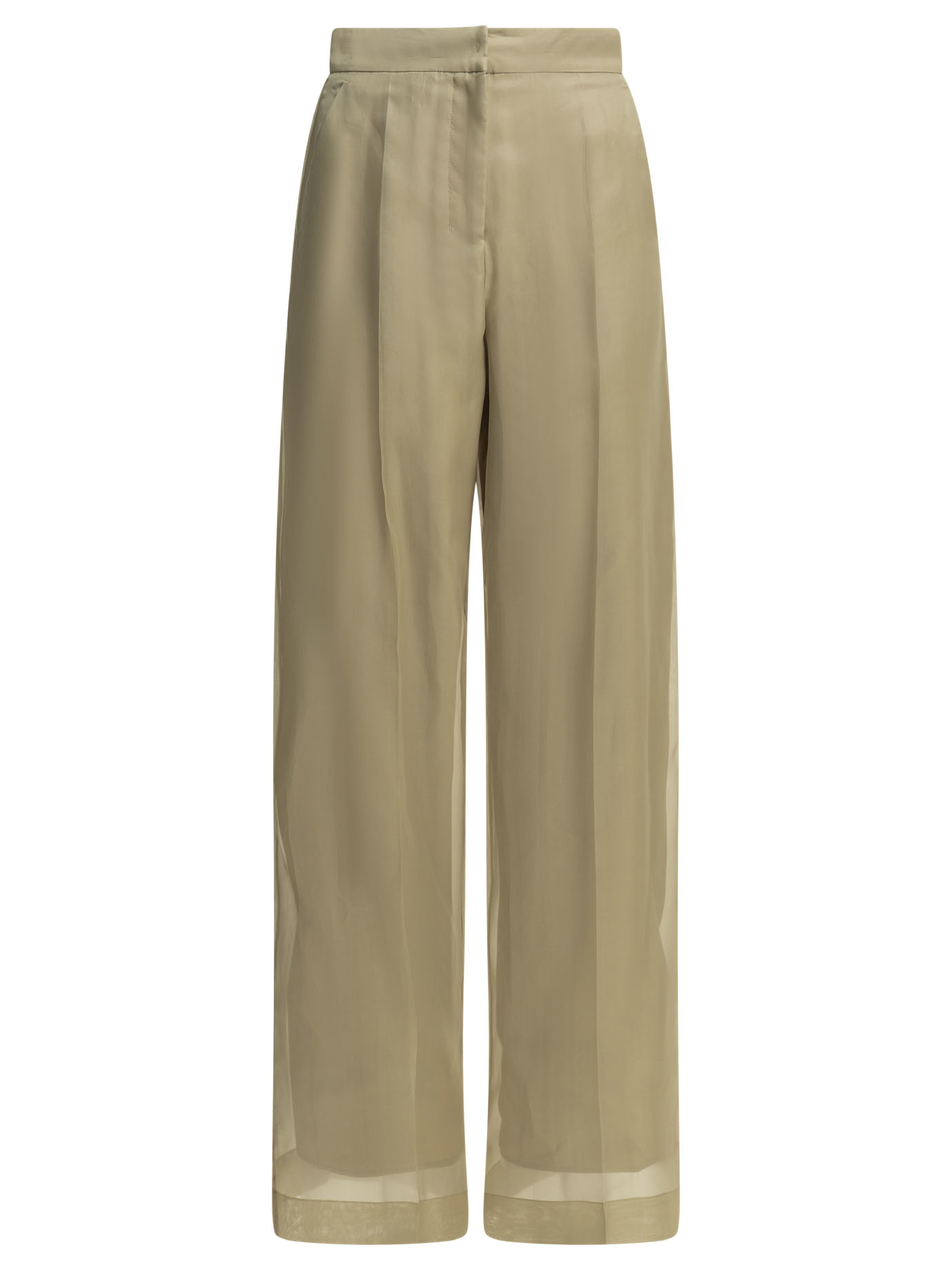 [MAX MARA PIANOFORTE] Trousers SS26 2611131044600MXEOLIVI001