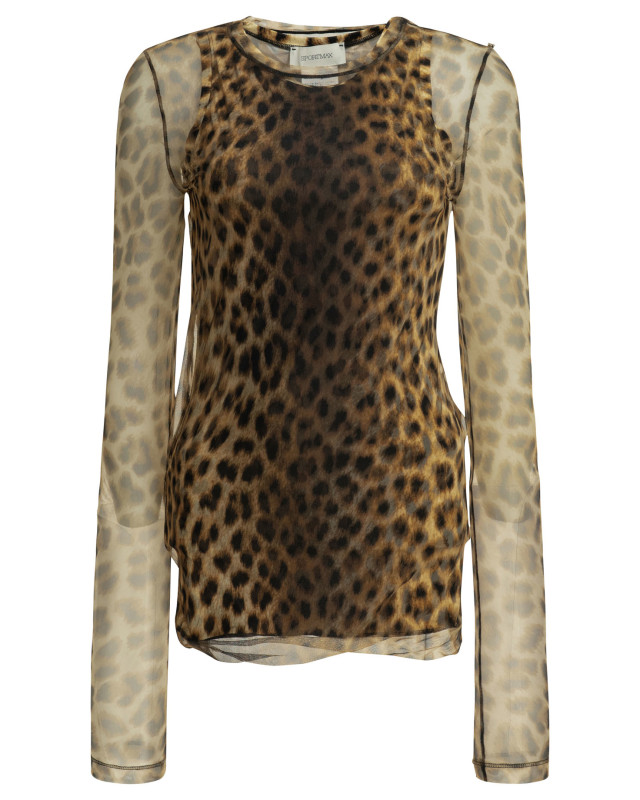 [Max Mara Sportmax] T-shirts Long Sleeve SS26 2612941072600SPXZEBU001