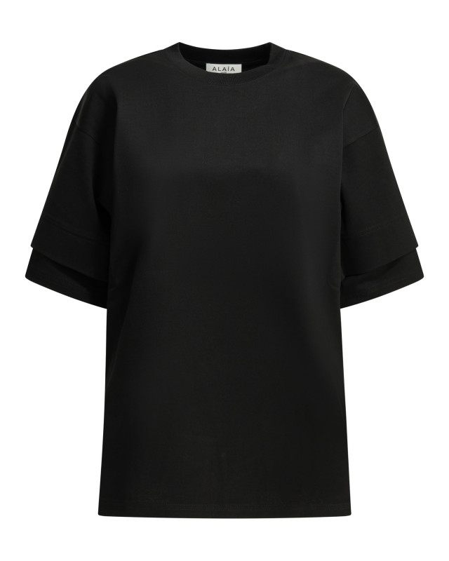 [Alaia] T-shirts Short Sleeve SS26 AA9I0025J103C999