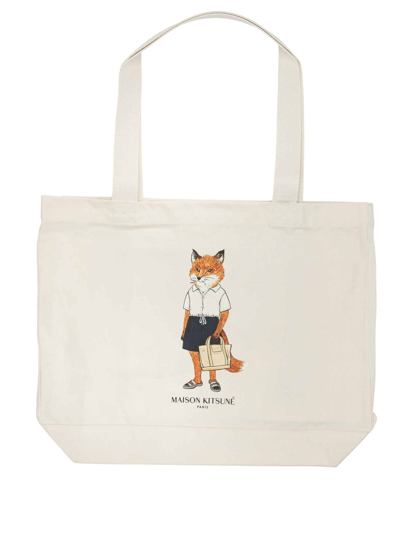[MAISON KITSUNE] Shoulder bag SS26 QU05108WW9042P700