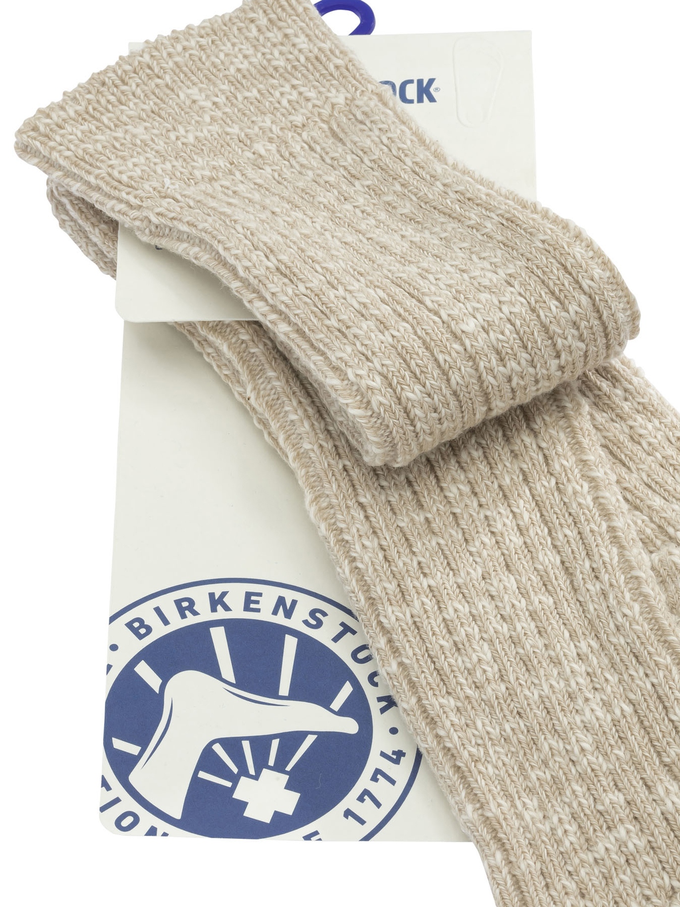 [Birkenstock] Socks SS26 1008061BEIGE/WHITE