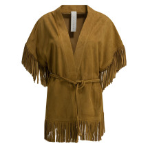 [FURLING BY GIANI] Jacket SS26 MARTA/FR+BELTSUEDE BGIRASOLE