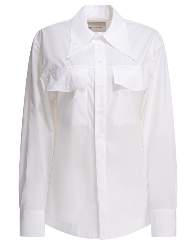 [Ami Paris] Shirts Long Sleeve SS26 FSH807.CO0063100