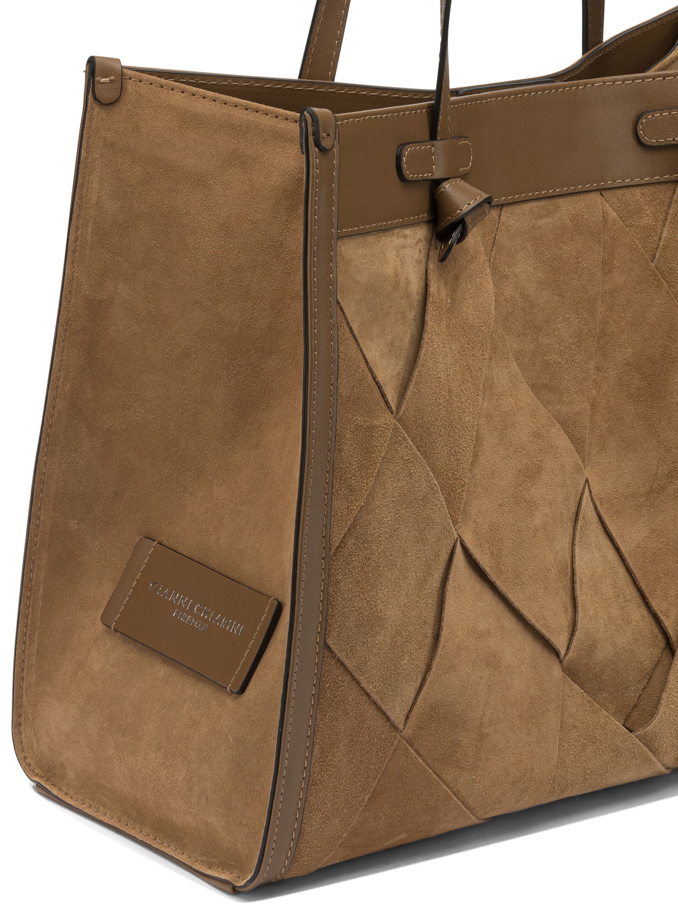 [GIANNI CHIARINI] Shoulder bag SS26 BS12380SNMRKMARCELLA1478-CARAMEL