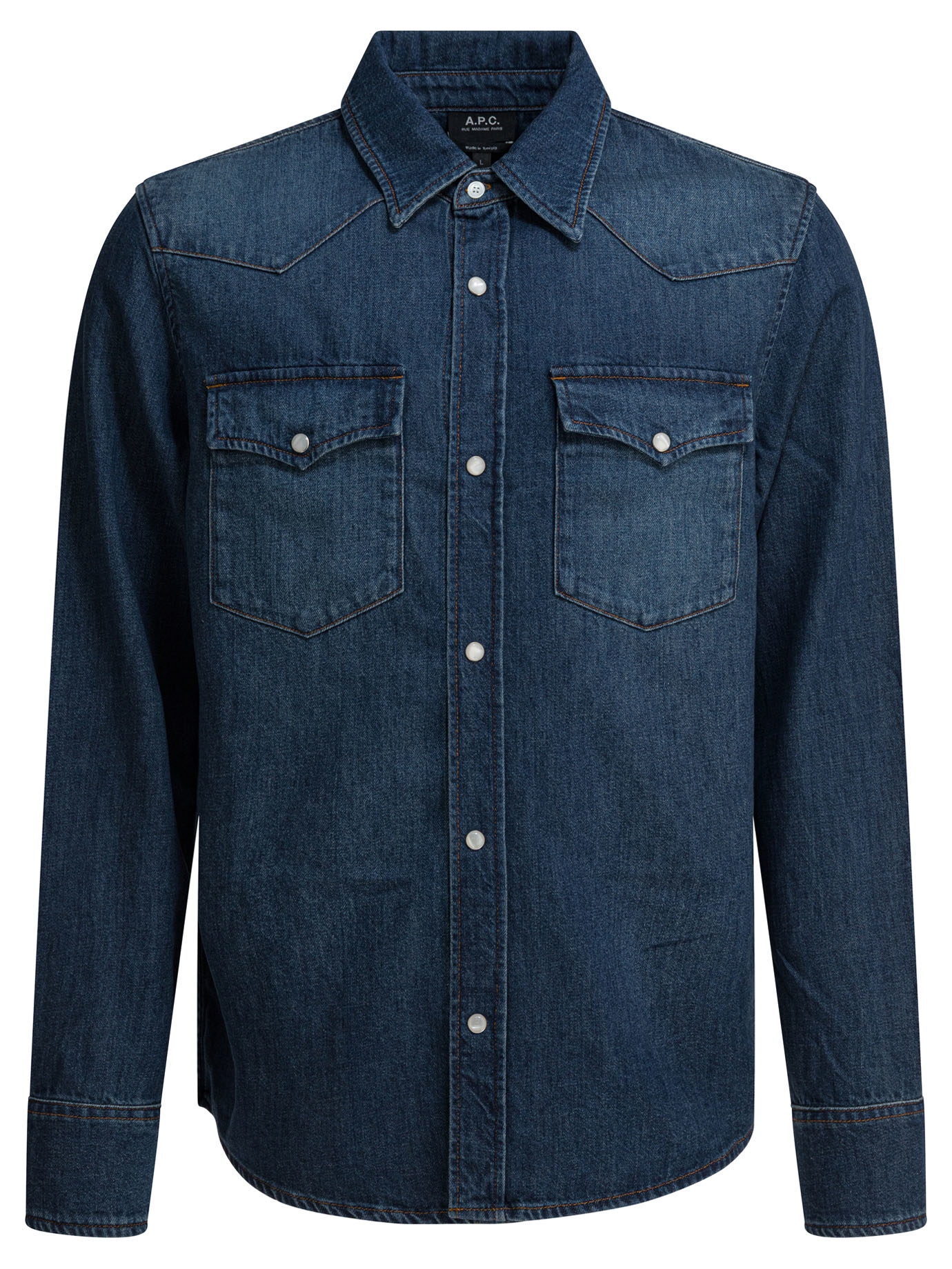 [A.P.C.] Shirts Long Sleeve SS26 COHME-H12632IAL