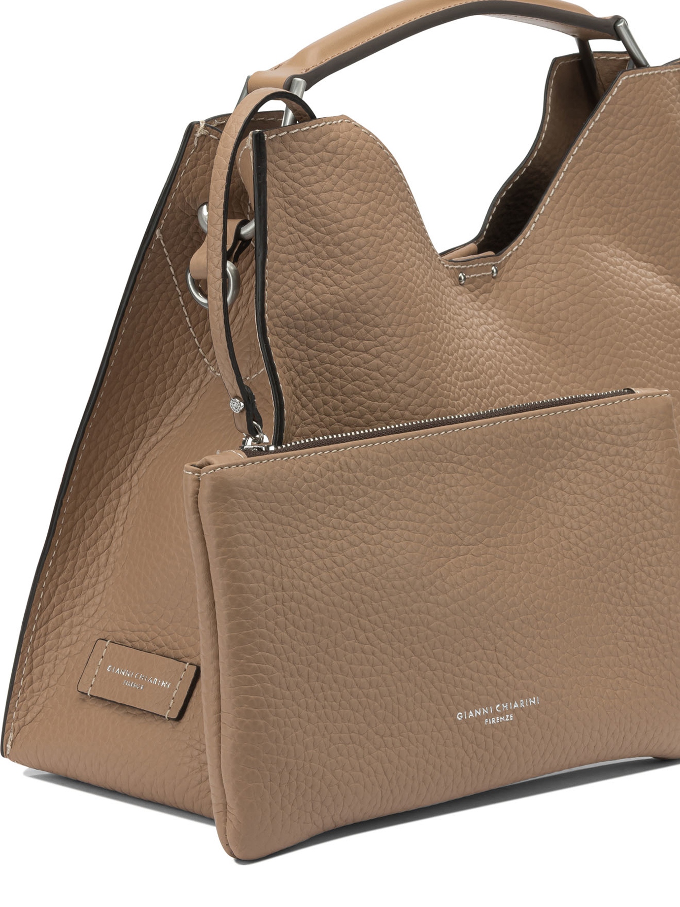 [GIANNI CHIARINI] Shoulder bag SS26 BS12316RNGDBLAURORA5313-CLAY