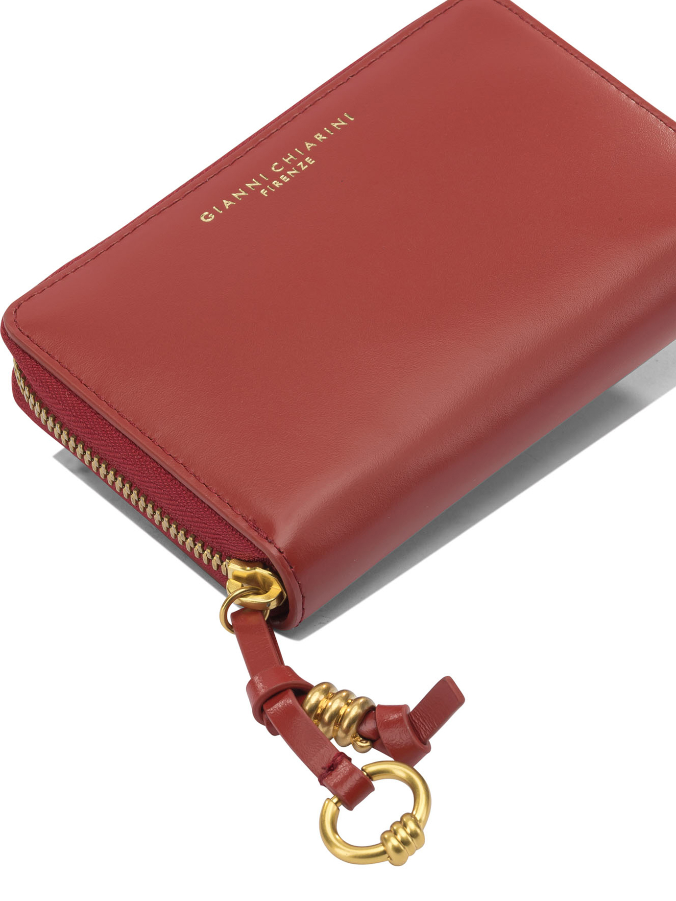 [GIANNI CHIARINI] Cardholder SS26 PF6008NAWALLETS 14515-RUBY RED
