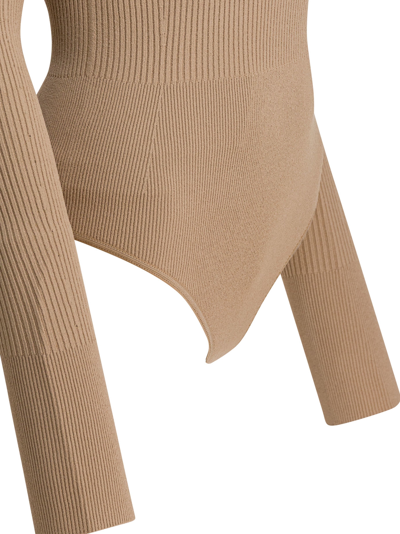 [Alaia] T-shirts Long Sleeve SS26 AA9B0342K017A110
