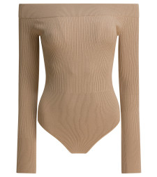 [Alaia] T-shirts Long Sleeve SS26 AA9B0342K017A110